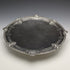 1935 British Vintage Sterling Silver Compote/Tazza Diameter 24cm 668g Barnard